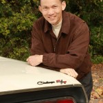 Challenger trunk emblems. Photo by Greg Toland