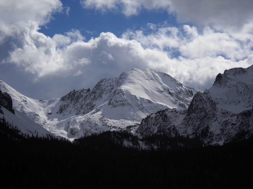 Michael's Mountain. The Rockies as portraited a friend. Source: Michael Avery