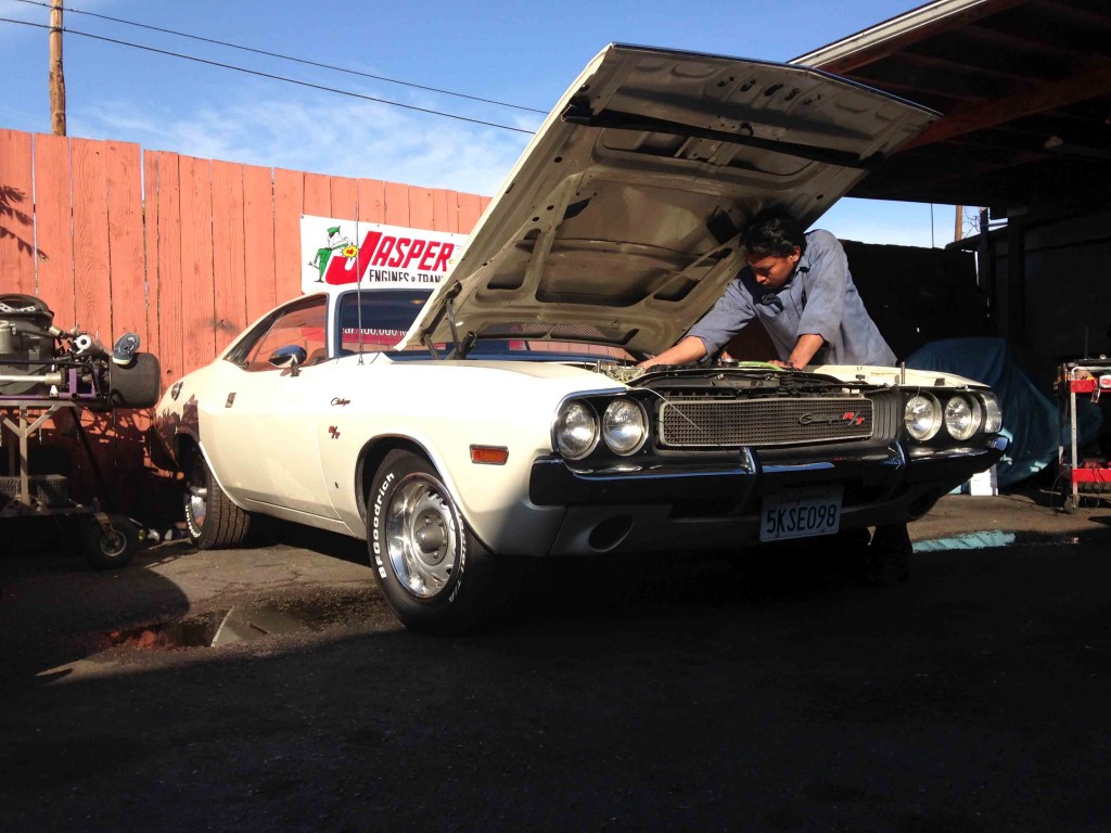 In Shop working on tuning