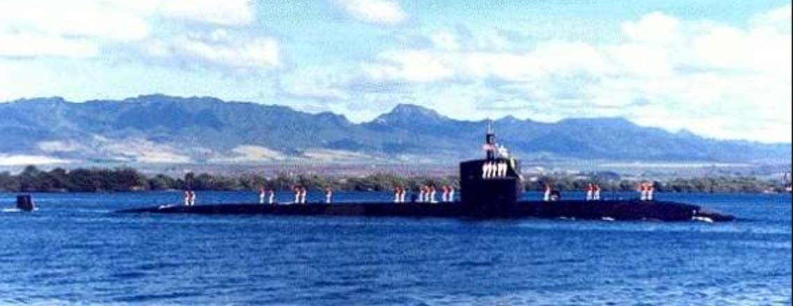 "Aloha" Bremerton, coming back into Pearl Harbor, Hawaii. source: Google images