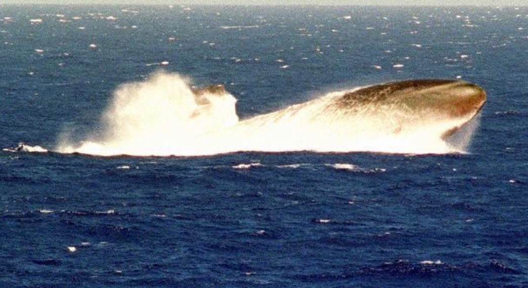 Emergency Surface - USS Bremerton SSN698 (image source google.com).