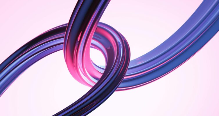 red and white spiral light
