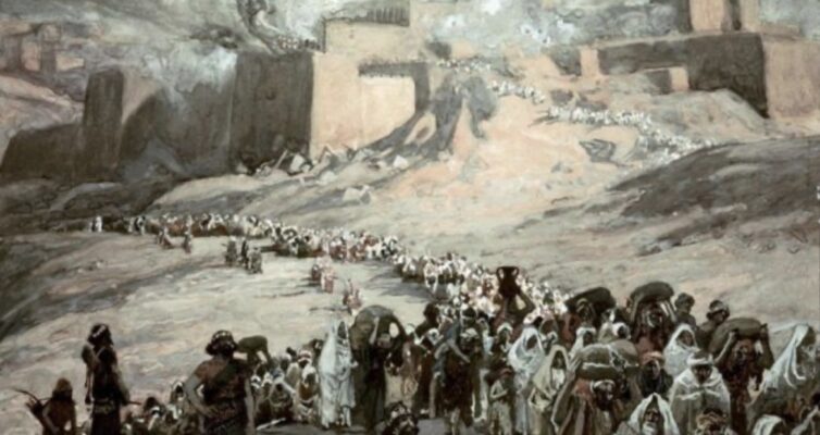 The Destruction of Jerusalem. This could have been the end of the Kingdom of Israel, as Jerusalem is destroyed by the Babylonians and the people are taken captive. In truth, the Babyonians were used to judge the Israelites for the idolatry and turning away from God. But God had plans to restore them. Men who were faithful to God like Daniel were taken captive yet served God in the foreign land to witness God's glory and, in time, help bring King Nebuchadnezzar to repentance and trust in God.